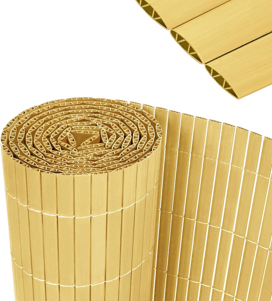 PVC Balkonbeglazing Rol 180x1000cm - UV-Bestendige Inkijk- & Windscherm voor Tuin en Terra