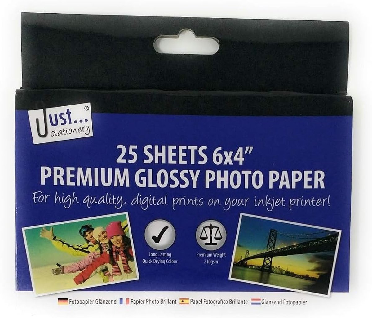 Fotopapier A6 (10x15 cm) - 25 Vel voor Hoge Kwaliteit Prints