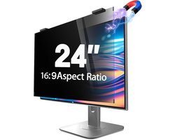 Magnetisch Privacyfilter 24 inch Monitor - Anti-Blauw Licht & Anti-Verblinding