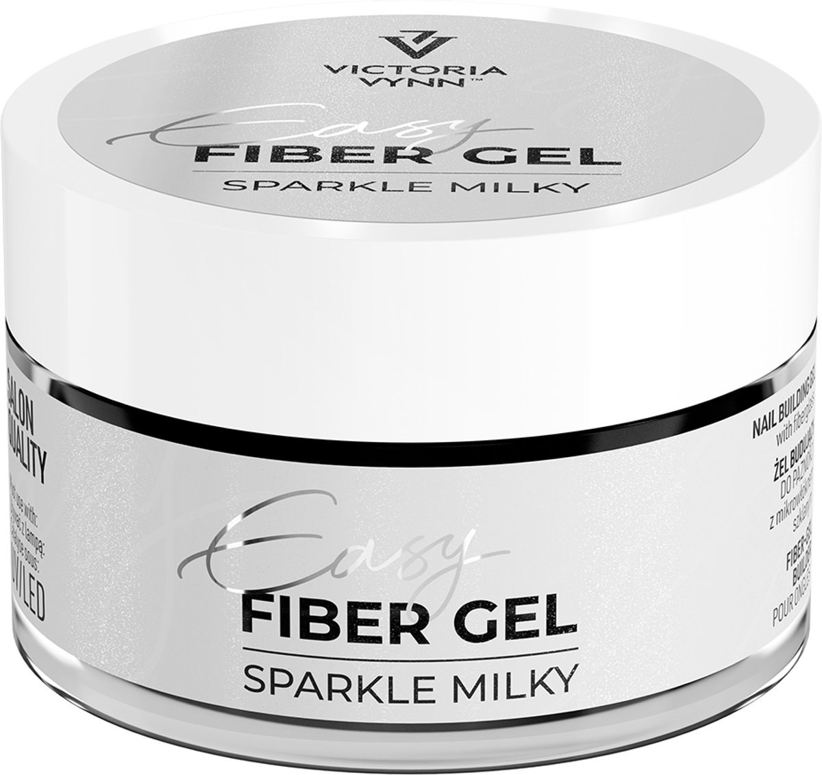 Victoria Vynn - Sparkle Gel Milky White 50 ml - witte glitter builder gel - nagels - nagelverzorging - nagelstyliste - manicure - callance