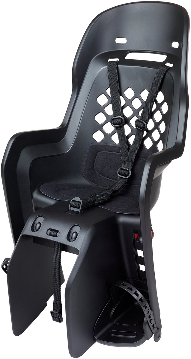 Polisport Joy achterzitje fiets Black Series