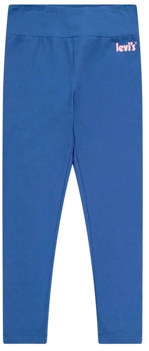 Levi´s ® Kids High Rise Logo Knit Leggings 10 Years Meisje Marineblauw