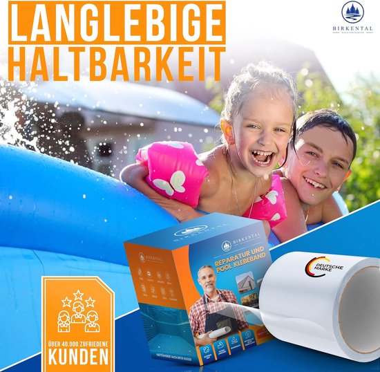Reparatie Tape - Waterdicht Afdichtband - Snelle Herstellingen - Onderwater Toepasbaar - 10x150 cm - Transparant — afbeelding 5