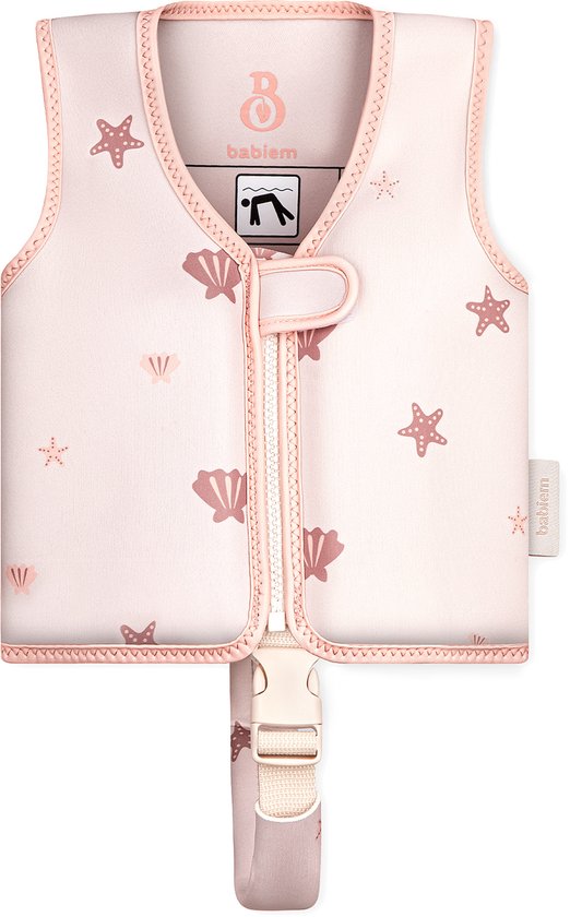 Babiem Lily Zwemvest - Maat M - voor Kind - 19 tot 30kg - Drijfvest - 2 tot 6 jaar - Roze