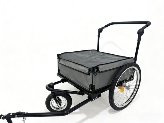 Fietskar hond - wandelwagen hond - 2 in 1 fietskar en wandelwagen hond - hondenfietskar - honden buggy - voor kleine honden van Merkloos — afbeelding 2