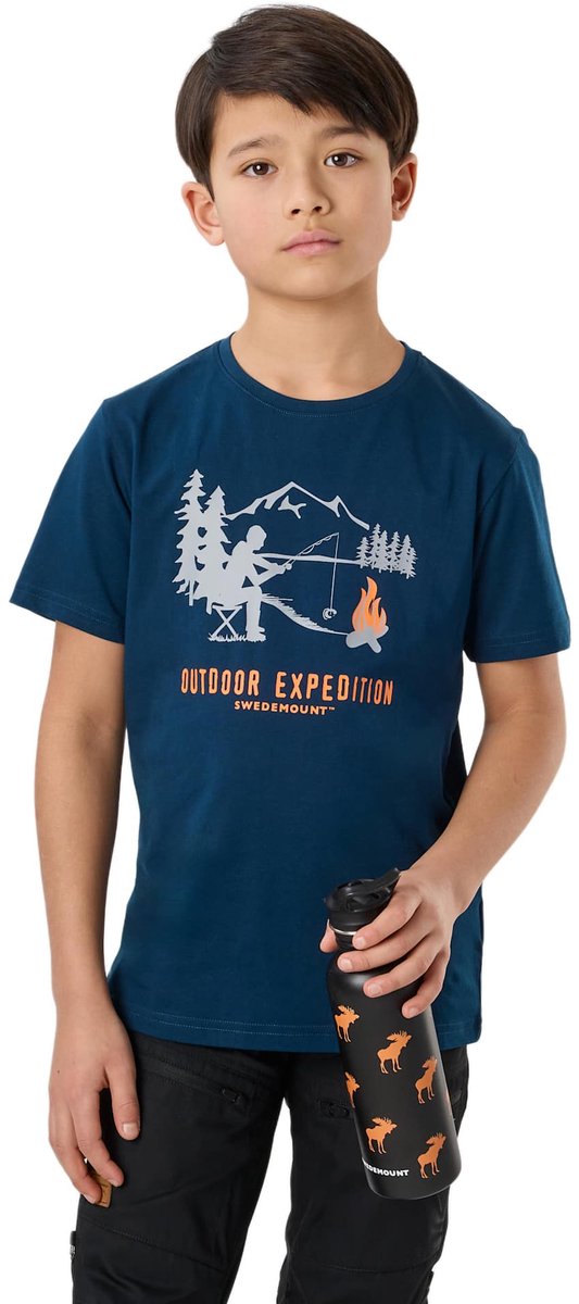 Swedemount Forest Tee – T-shirt junior – Maat 160