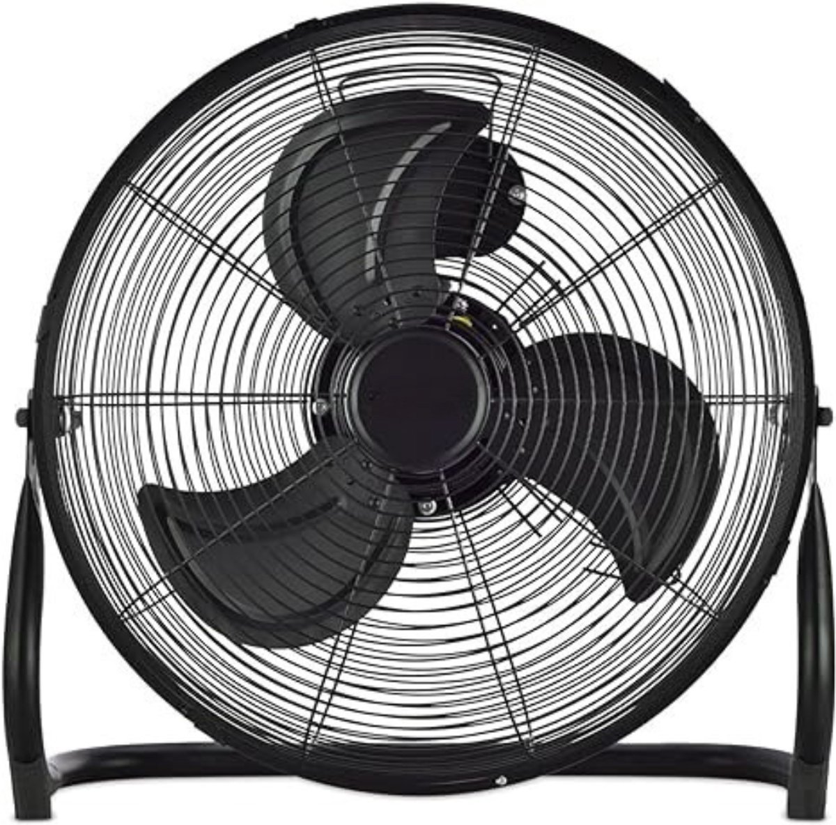 RONN® Vloerventilator – Tafelventilator Met 3 Snelheden – Vloer Ventilator Met Anti-slip – Zwart - 51cm x 20cm x 50cm