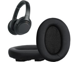 kwmobile 2x oorkussens geschikt voor Sony WH-1000XM3 - Earpads voor koptelefoon in zwart