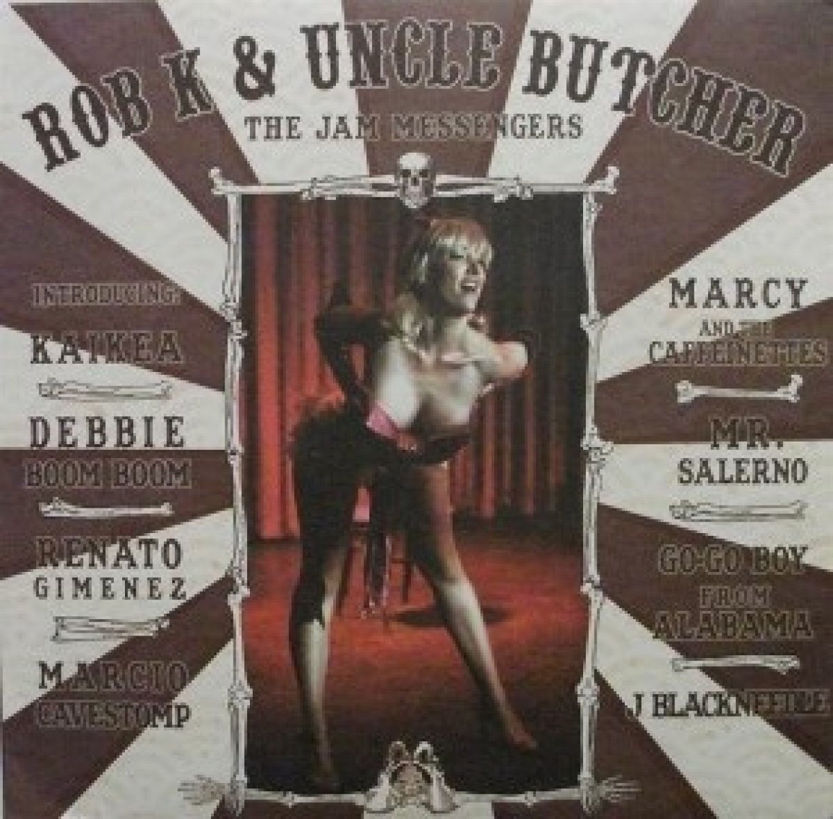 Rob K. & Uncle Butcher - The Jam Messengers (10" LP)