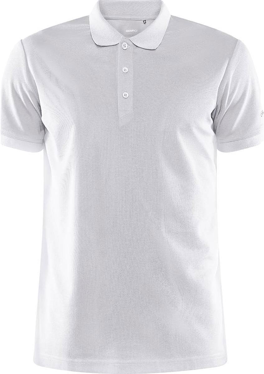 Craft Unify Polo Heren - Wit | Maat: M