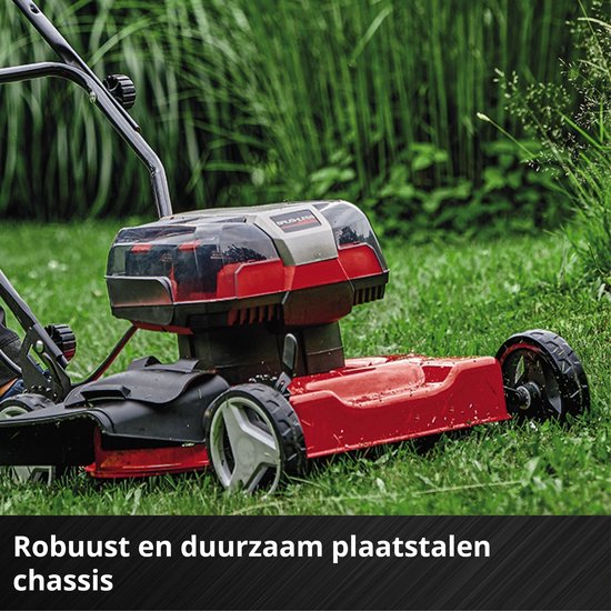 Einhell Accu Grasmaaier GE-CM 36/48 Li M Solo - Power X-Change - 36 V/Li-ion - Maaibreedte: 48 cm - Dubbele Twin-Pack-technologie - Maaihoogte: 25-75 mm - Mulching functie - Excl. accu en lader — afbeelding 5