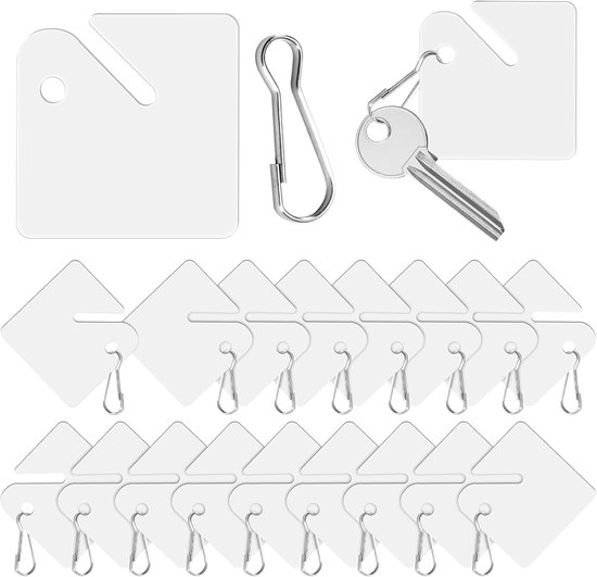 Sourcemall Sleutelhanger van roestvrij staal, genummerde hangers voor Sourcemall Sleutelhanger van roestvrij staal, genummerde hangers voor