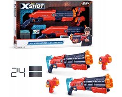ZURU X-Shot Excel 2x Vigilante & 2x Micro - Foam darts - Actie speelgoed