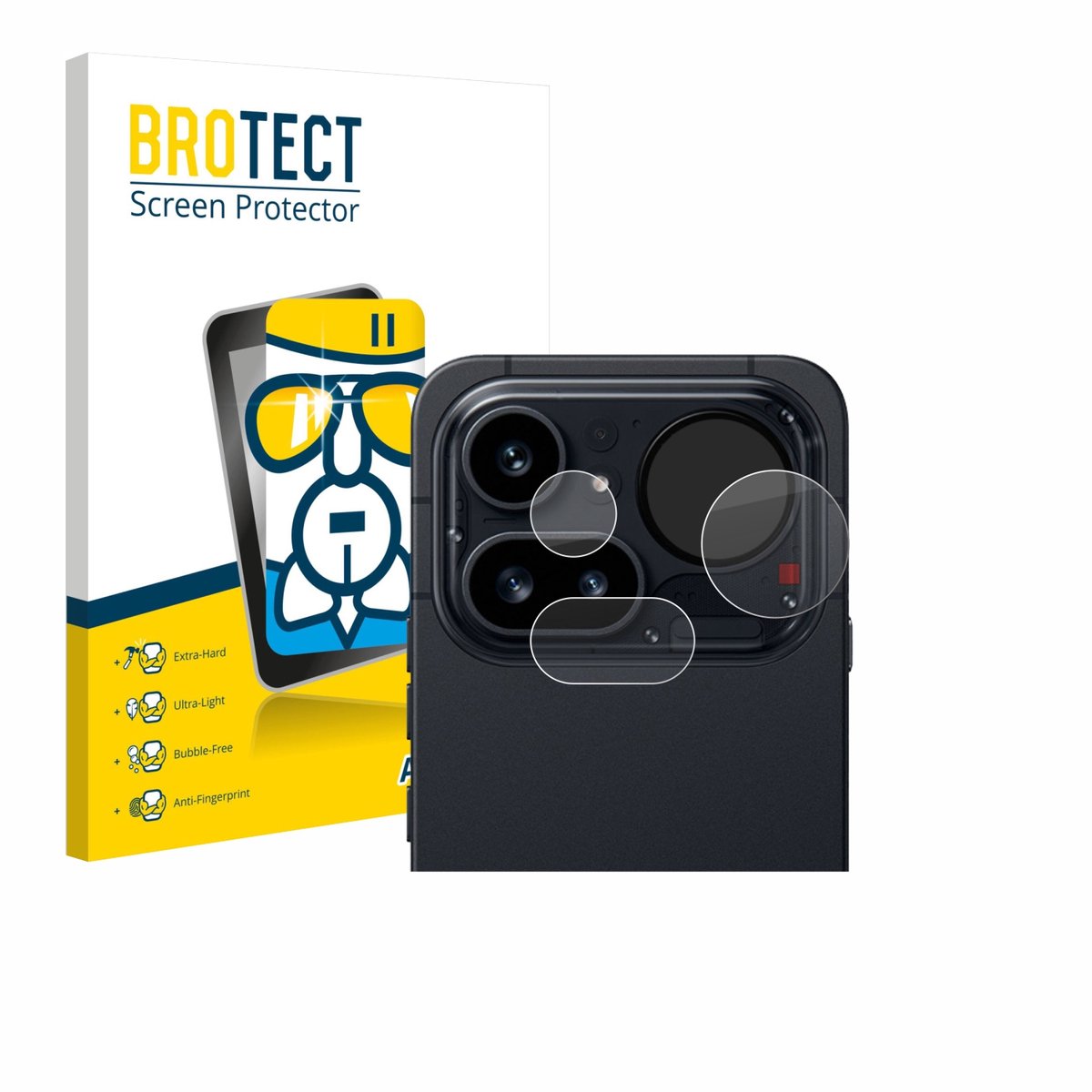 Screenprotector voor Nothing Phone (4a) Pro (ALLEEN Camera Lens) Beschermglas transparant