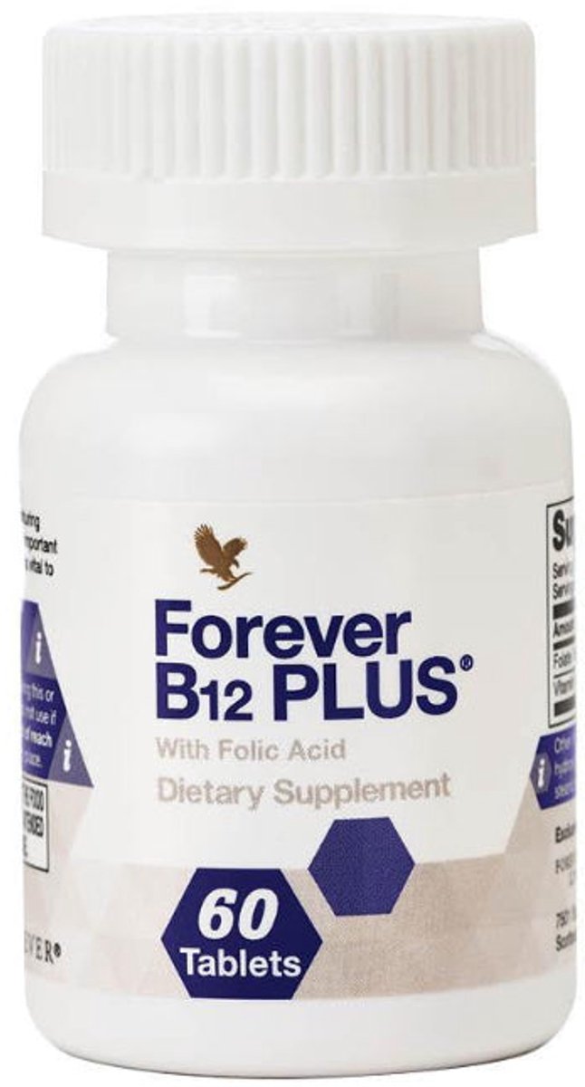 Forever Living B12 Plus - vitamine B12 en foliumzuur supplement – Origineel product