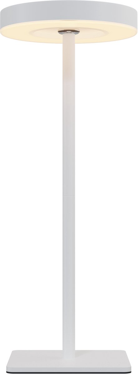 Nook - Oplaadbare tafellamp - Wit - Draadloos - LED & 3 lichtstanden - Bureaulamp of nachtlampje