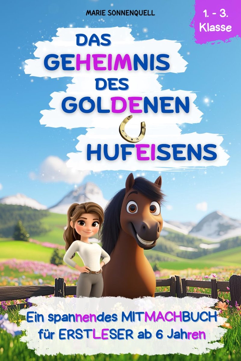 Mitmachboek - Kinderboek - Leren Lezen - Met Silbenhilfe - 81 Pagina's