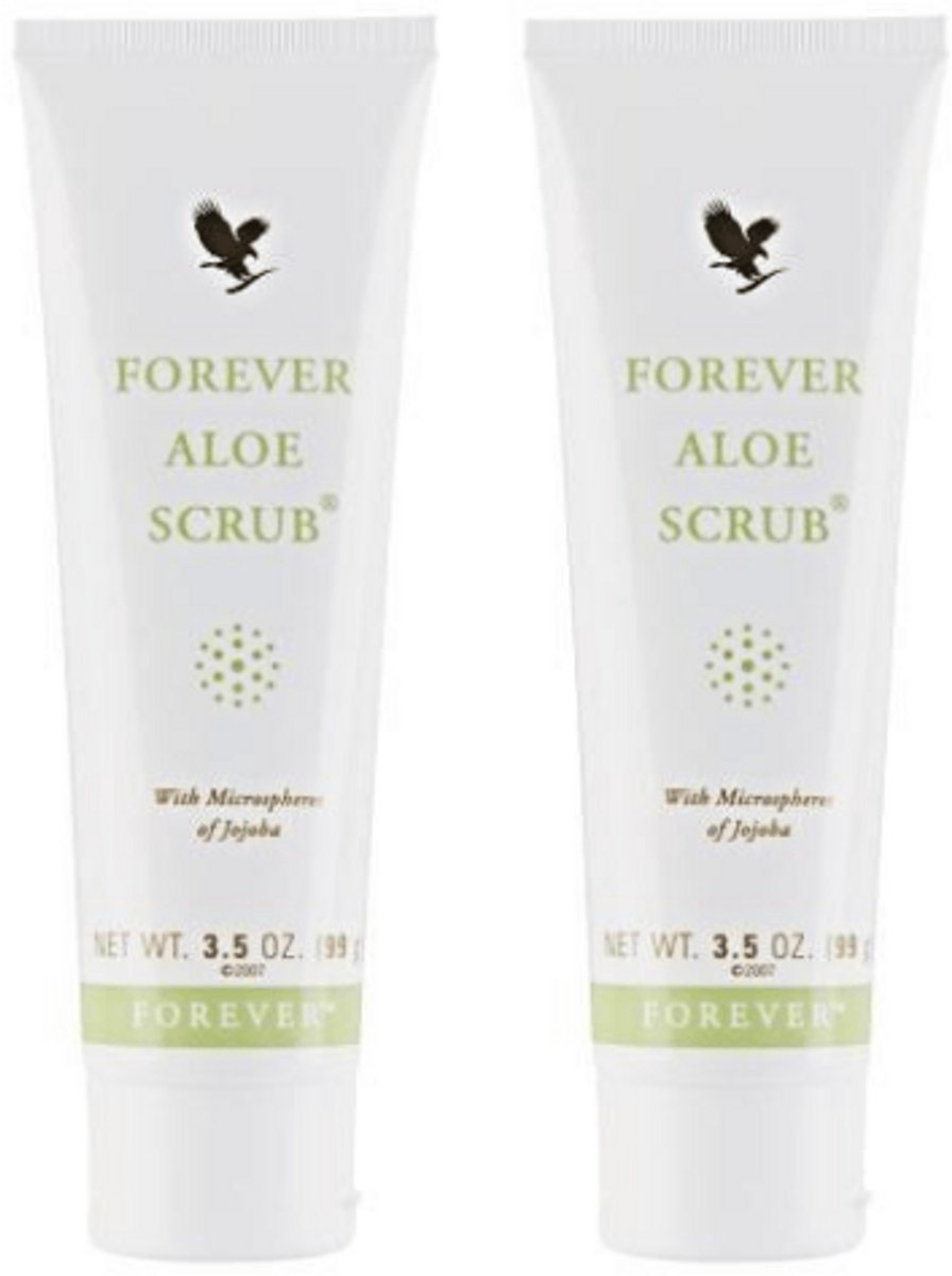 Forever Living Aloe Scrub - gezichts- en lichaamsscrub - 2 stuks – Origineel product