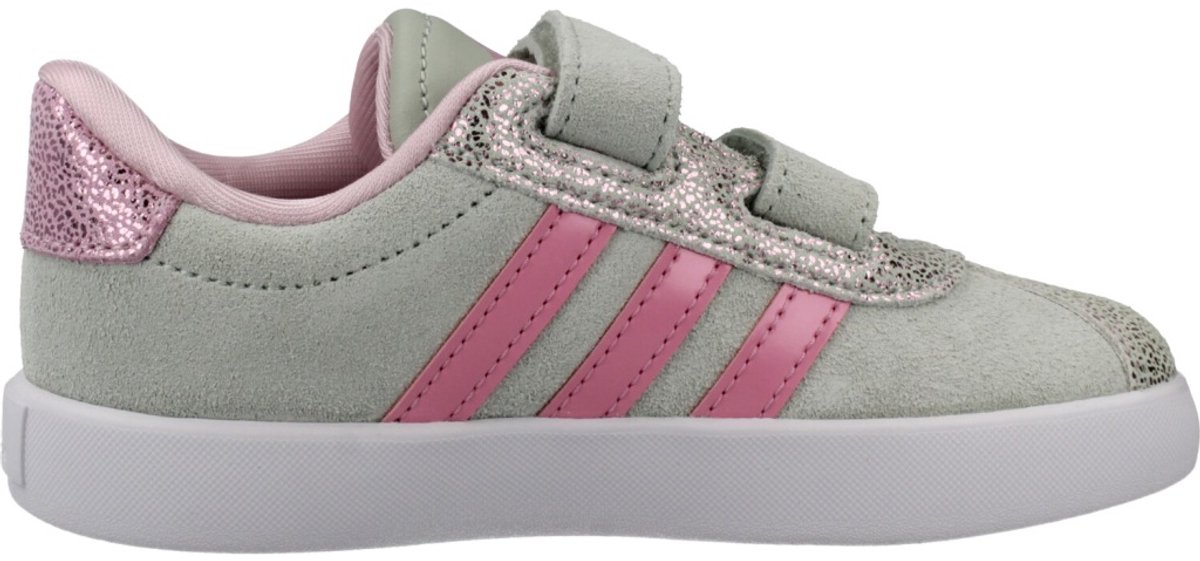 Adidas Vl Court 3.0 Linen Green / Bliss Pink / Clear Pink