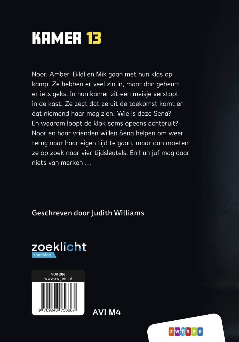 Zoeklicht - Kamer 13 - back cover