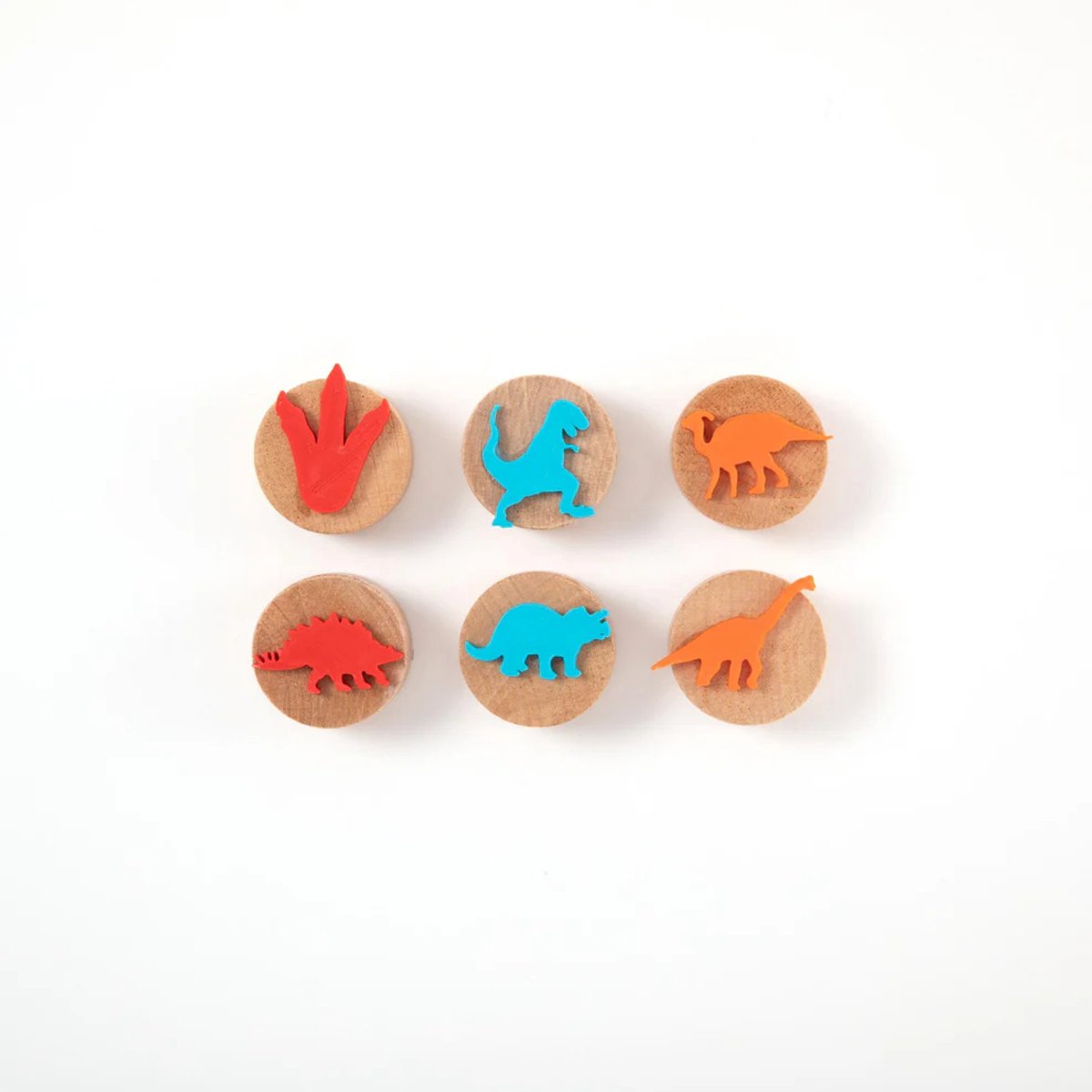 ChildGen | Houten stempel | Dinosaurussen set