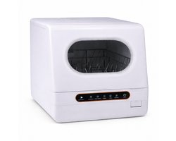 SwayTosh Mini Vaatwasser DTX-4 – 2026 – Mini Afwasmachine Vrijstaand – Met Waterreservoir – Washing Machine – Vrijstaande Vaatwasser – Dishwasher – Kleine Vaatwasser – Vaatwasmachine