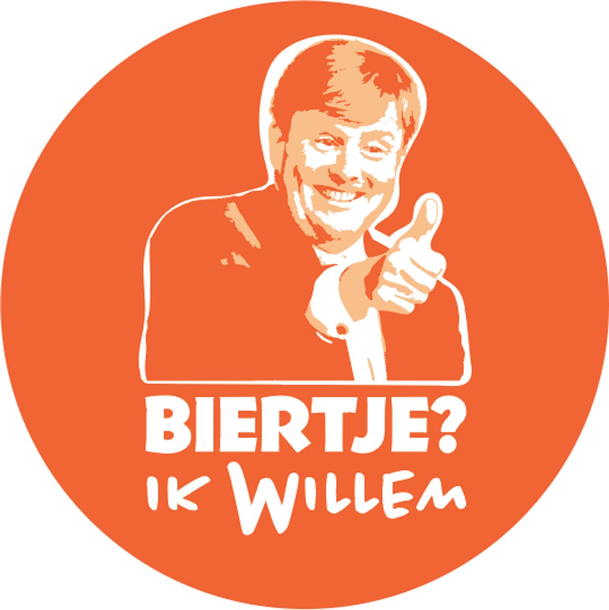 Bierviltjes | Fotofabriek Koningsdagbierviltjes | Koningsdagbierviltjes set van 20 stuks | Willem