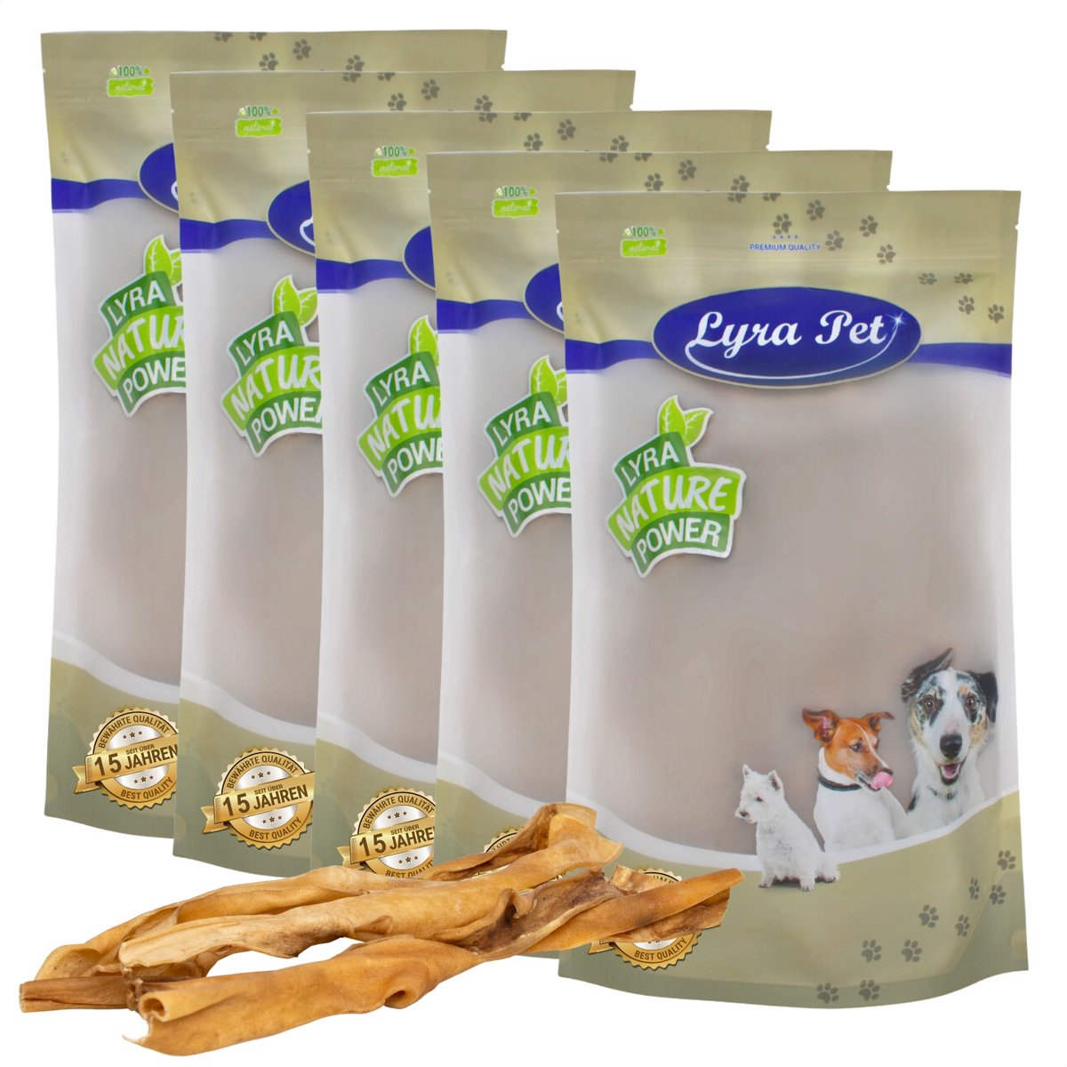 50 stuks. Lyra Pet® Rundscalp sticks ca. 50 cm