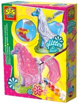 SES Creative - Hobby Pink - Gieten en Schilderen - Paard met Manen - Knutselen Meisjes - Sneldrogend - Vanaf 5 jaar