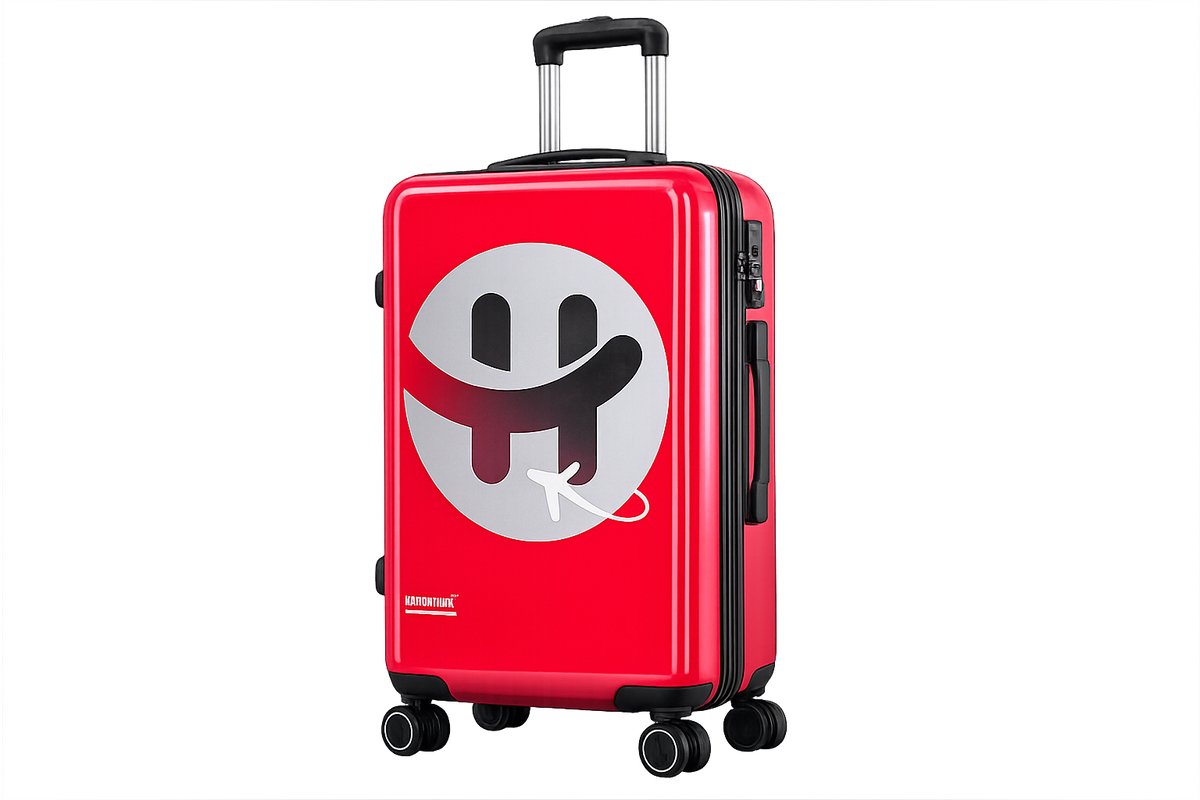 Cabinekoffer 20 inch Lichtgewicht – Handbagage Koffer met Trolley Wielen