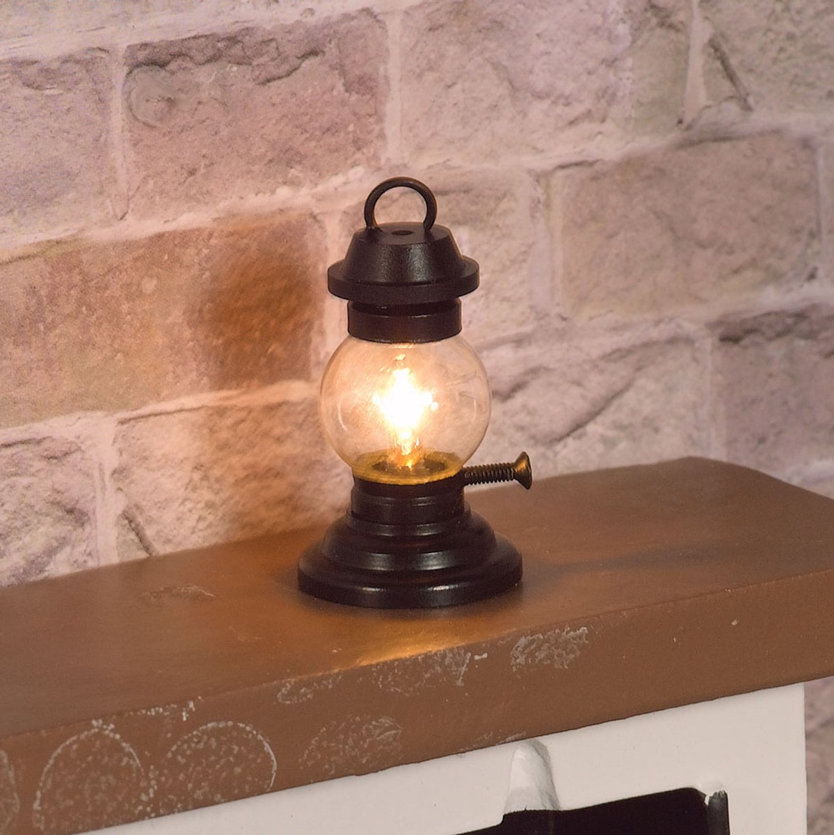 Streets Ahead 2513 Traditionele Tilley Lamp 1:12 – 12V Verlichting voor Poppenhuis