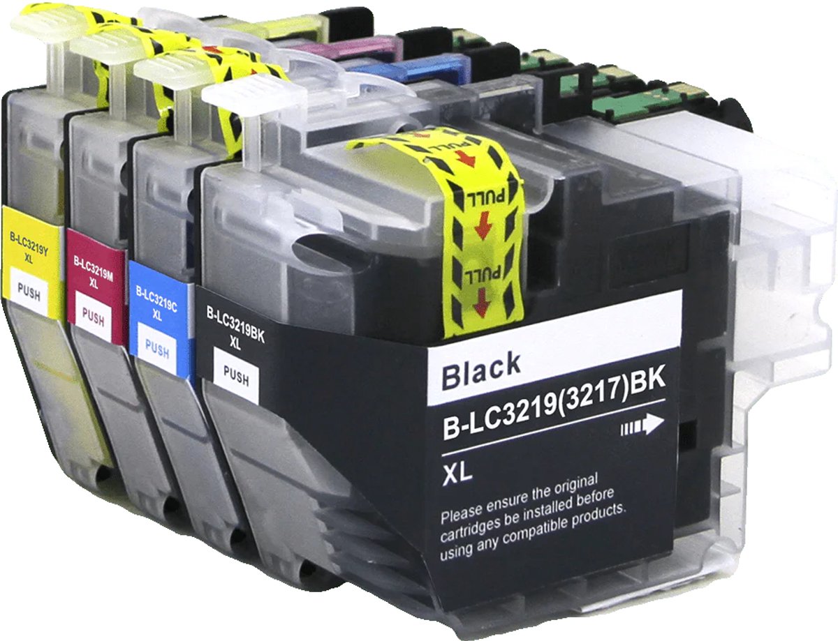 Voordeelset - Vervanger voor Brother LC-3217/LC-3219