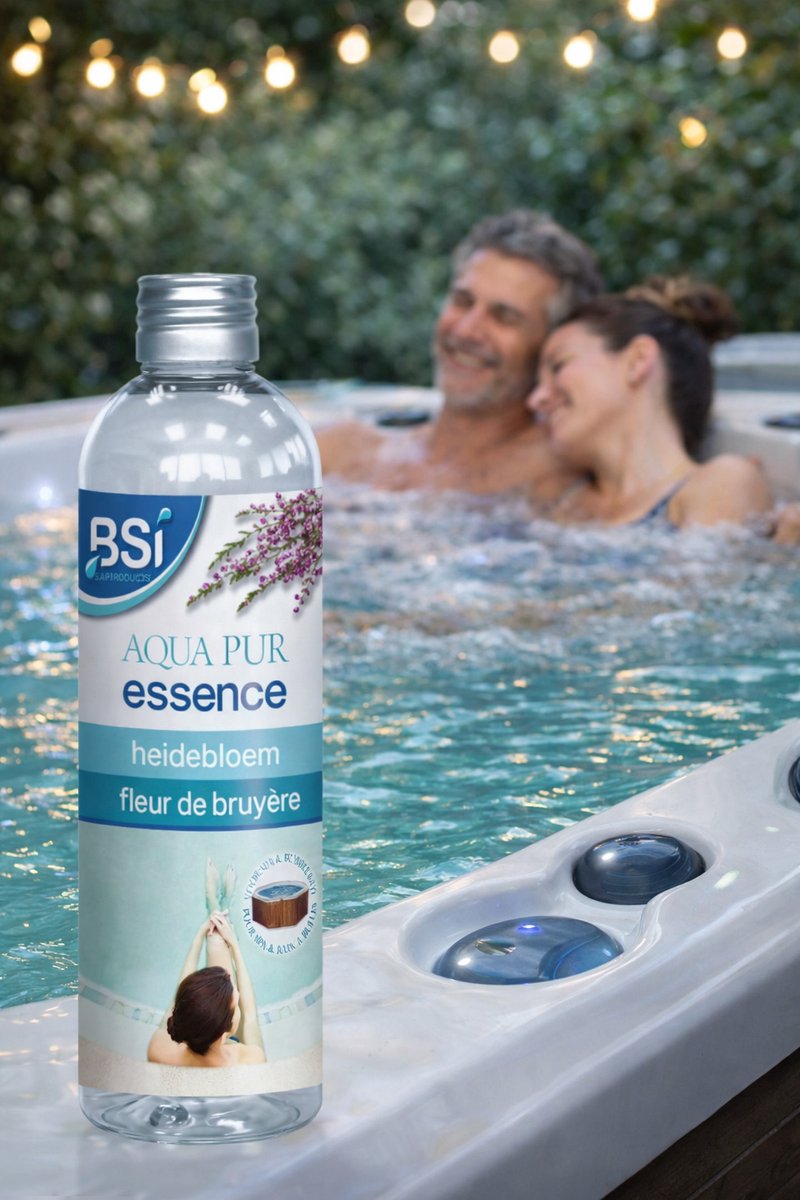 BSI - Aqua Pur Essence Heidebloem - Spa - Geuressence voor in uw Spa of Bubbelbad - 250 ml