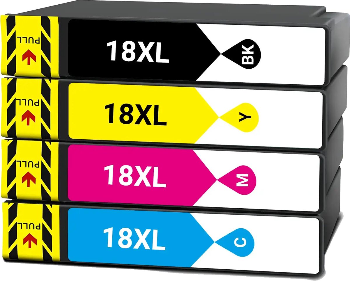 Voordeelset - Vervanger voor Epson 18XL (T1816)