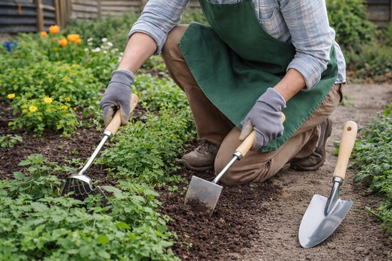 Tuin Tool Set 4 Stuks – Ideaal voor Onderhoud, Planten en Onkruid Verwijderen — afbeelding 4