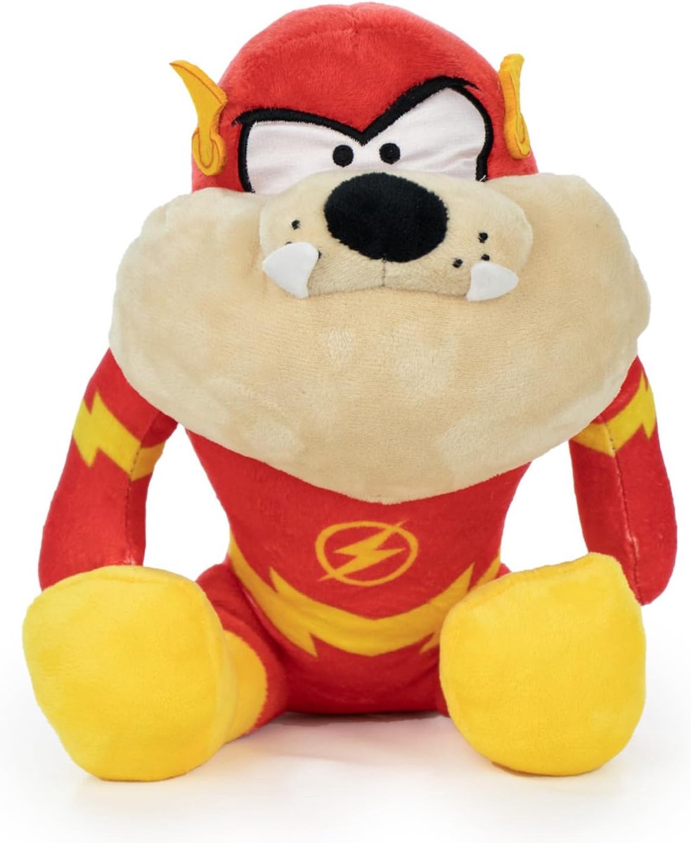 Taz The Flash Knuffel - Looney Tunes Knuffel - 100th Anniversary Editie - 27 CM