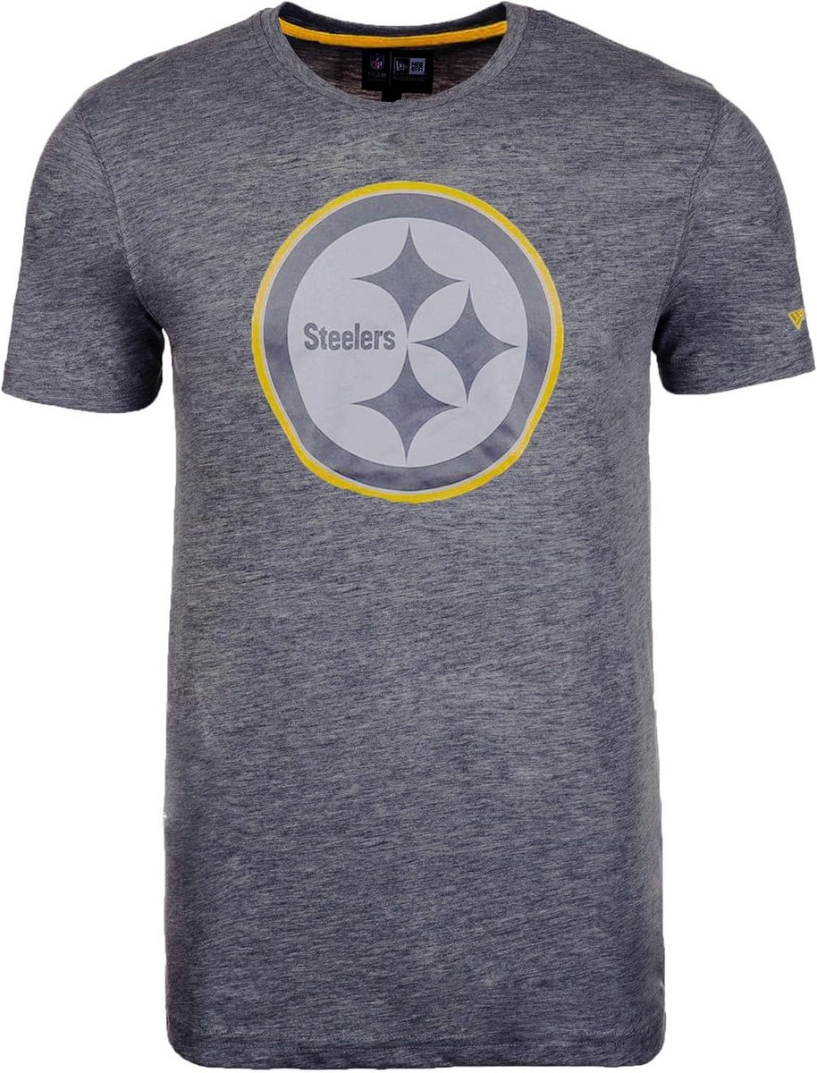 Heren T-shirt Pittsburgh Steelers - Tweelagig Design Team Kleding