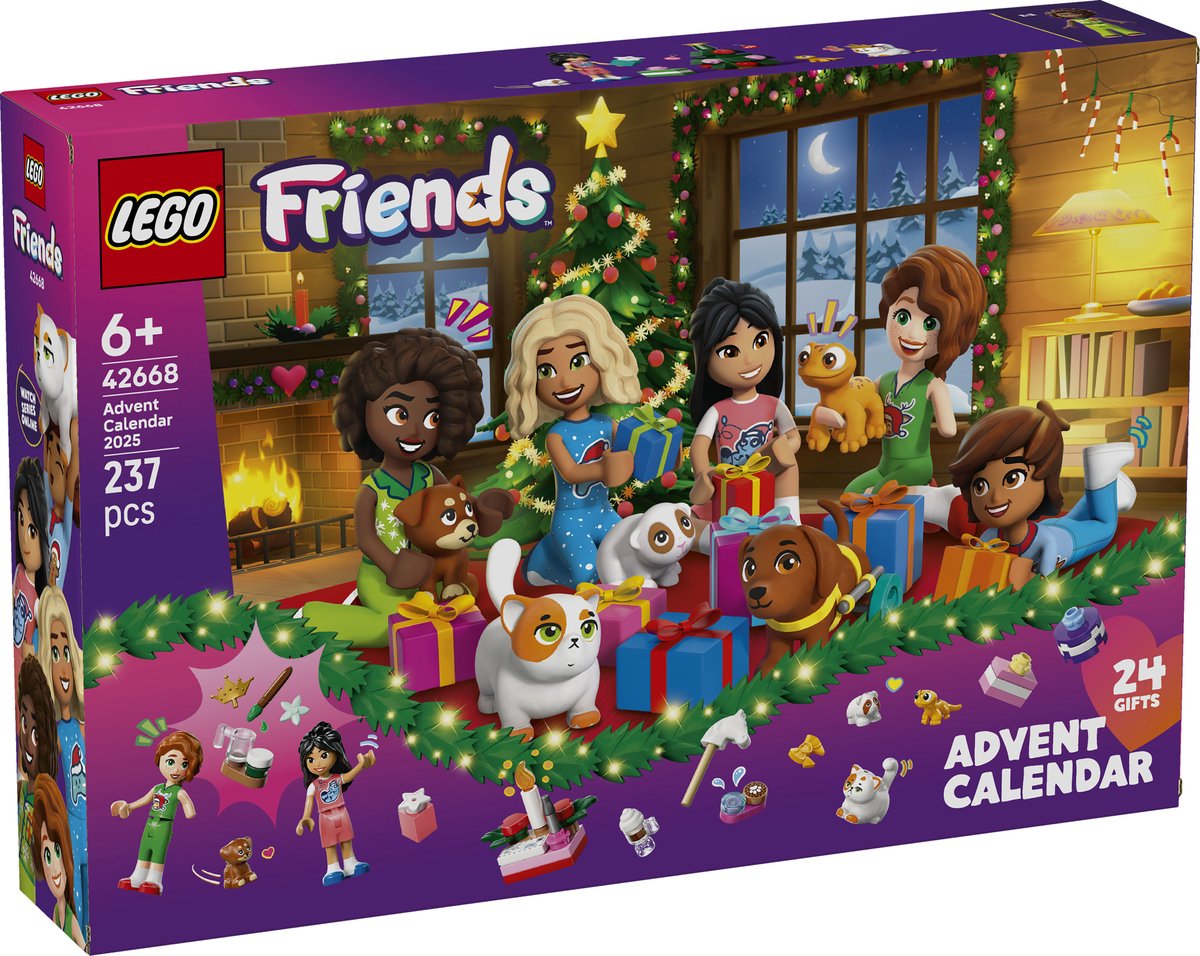 LEGO Friends Adventskalender 2025, Kerstspeelset - 42668 — afbeelding 10