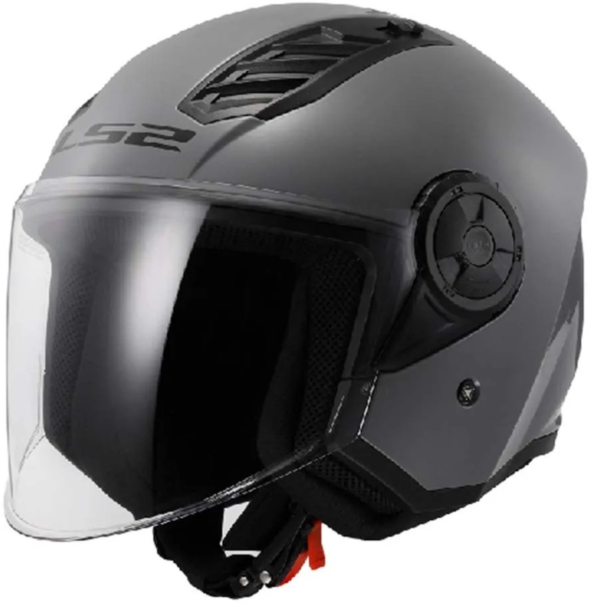 LS2 OF616 Airflow II Solid Nardo Grijs 06 Jethelm - Maat L - Helm – foto 6