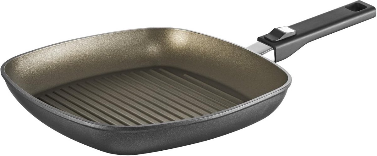 Gegoten Aluminium Pan - Bruin Kookgerei van Hoge Kwaliteit