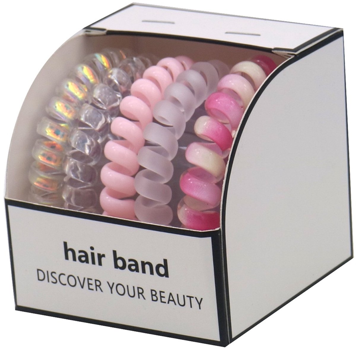Haarelastiekjes - rubber - 5 stuks