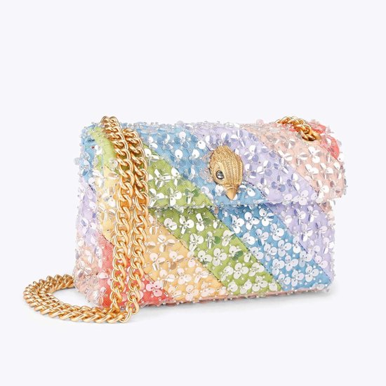Kurt Geiger London Mini Kensington Sacs d' épaule pour femme - Multi - Taille ONESIZE