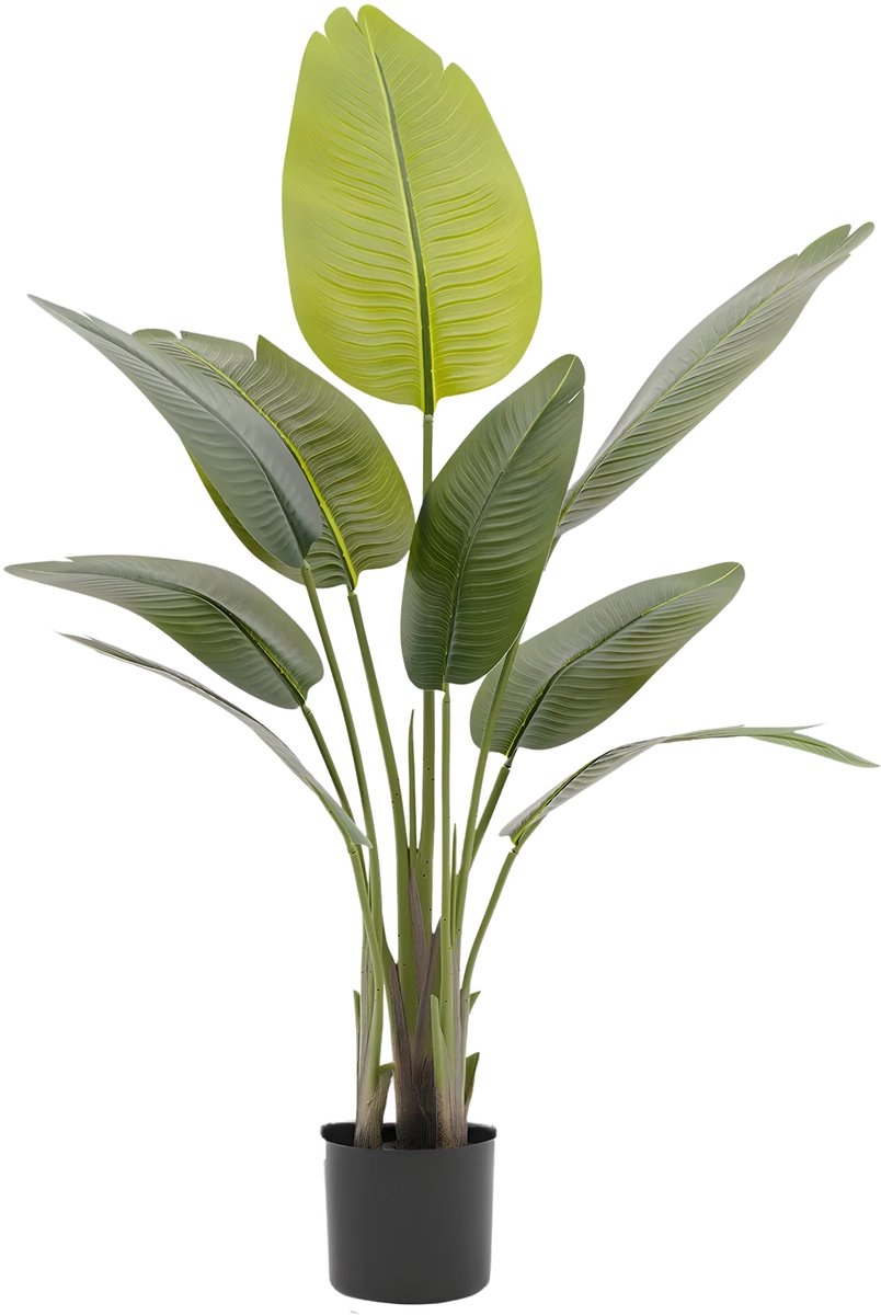 Kunstmatige kamerplant - Kunstplant - Binnenplanten – Voor Binnen & Buiten –Voor Thuis, Kantoor & Kamerdecoratie - Set van 2