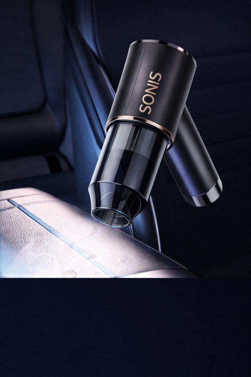 SoNis Mini Draadloze Kruimeldief met HEPA-Filter - afbeelding 2