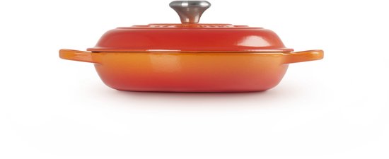 Le Creuset - Multifunctionele braad/stoofpan - 26cm - Oranjerood