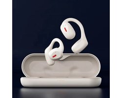 On-ear sport Volledig Draadloze on-ear Oortjes – met oplaadcase – Bluetooth Oortjes – Geschikt voor Apple en Android – Touch Control Open Oor waterdichte oortelefoon Oortje