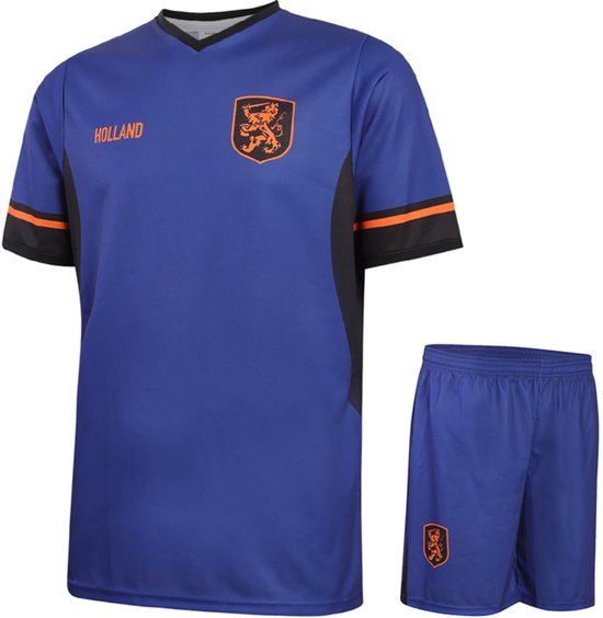 Kit de football de Nederlands Elftal à l'extérieur - 2022-2024 - Kit de football pour Enfants - Garçons et Filles - Adultes - Hommes et femmes-140