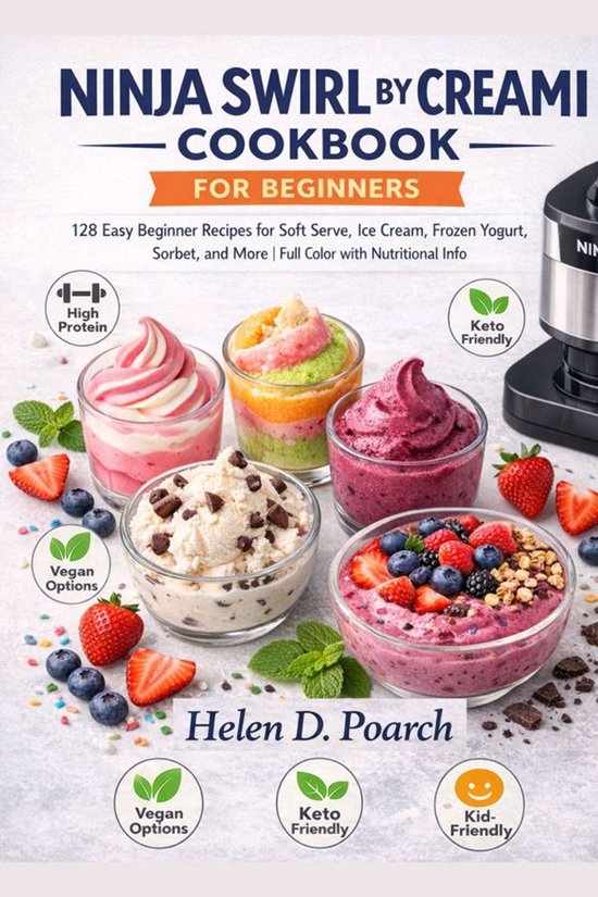 Ninja Swirl By Creami Cookbook For Beginners - cover