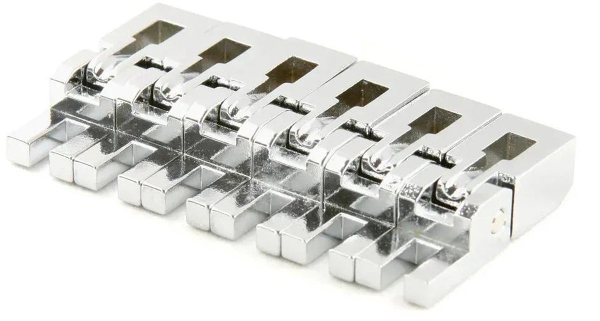 Floyd Rose FR1BSSC 1000 Series Saddle Set - Chrome