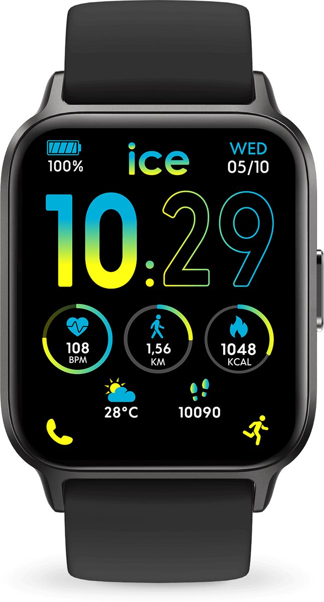 Ice-Watch Ice Fit 1.0 - Smartwatch - 41 mm - Black